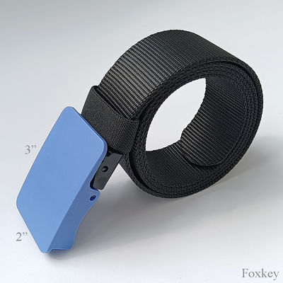 Printable Adjustable Plastic Buckle Belt No Holes For Promotion Gift Advertising